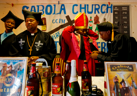 Illustration for article titled Holy Hennessy! One South African Church Takes Jesus Juice to a Whole Nother Level